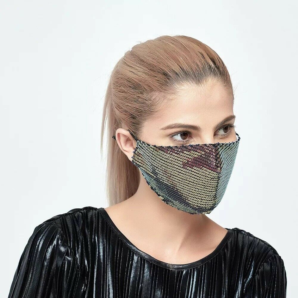 Sequin Adult Face Mask