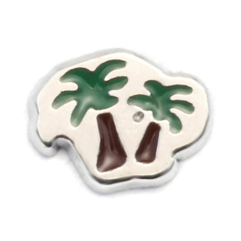 Palm Tree Floating Charm