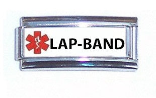 LAP-BAND Super Link 9mm Italian charm