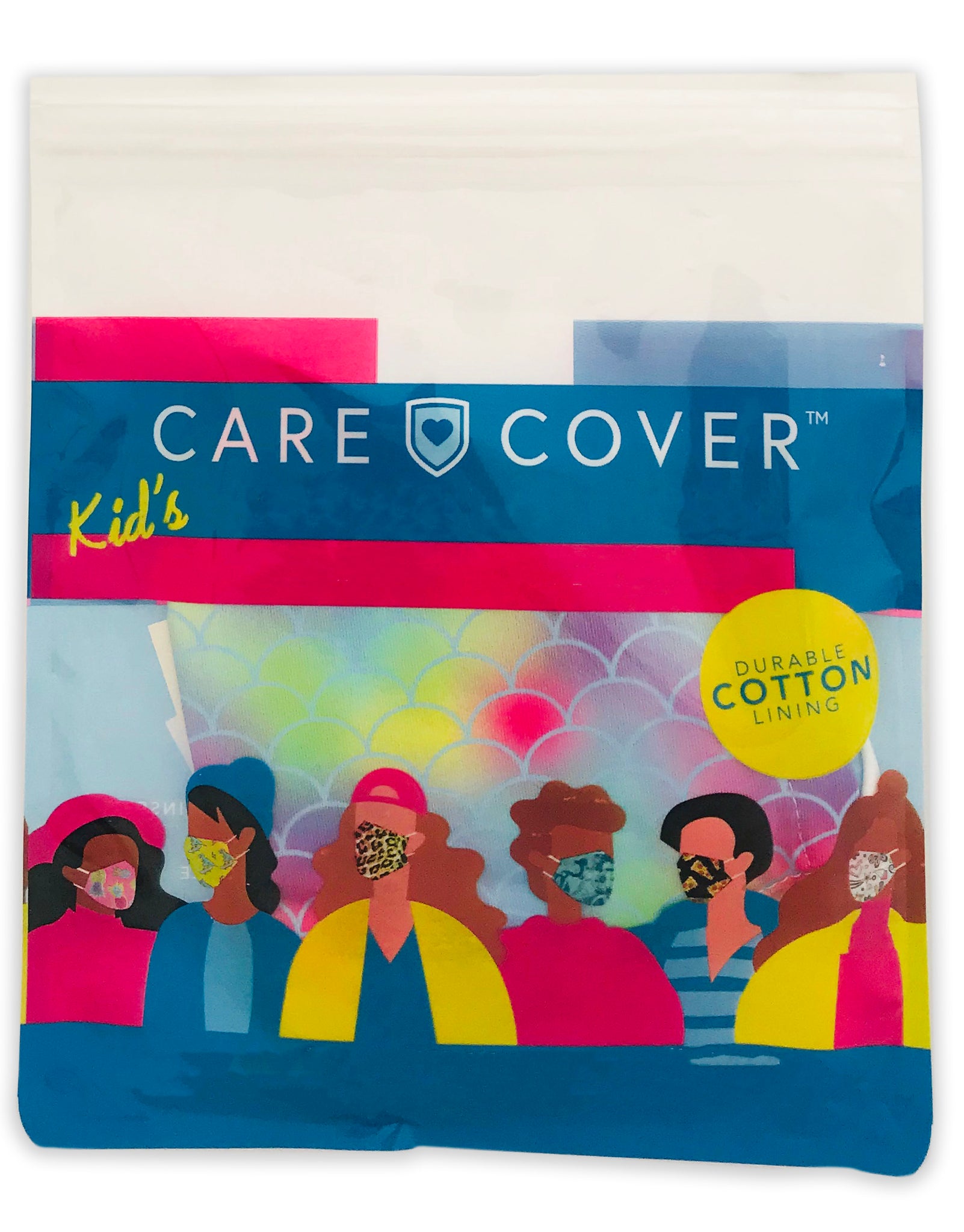 Mermaid Kids Care Cover Face Mask