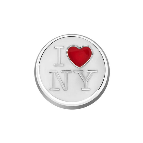 I Love NY Floating Charm