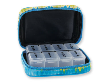 Coral Run Wellness Keeper 7 Day Weekly Vitamin And Pill Case