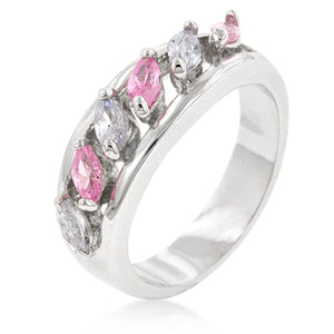Pink Ice Marquise Ring