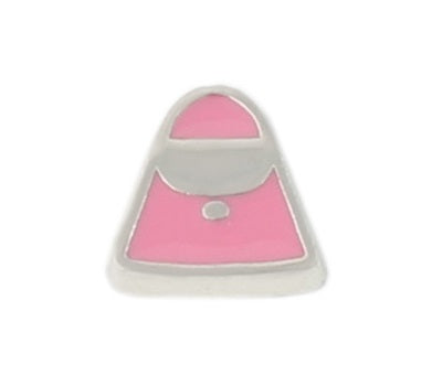 Pink Purse Floating Charm