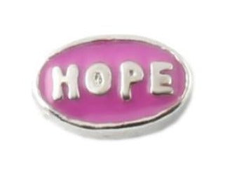 Pink Hope Floating Charm