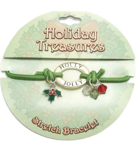 Holiday Treasures Christmas Stretch Bracelet