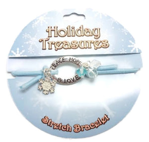 Holiday Treasures Christmas Stretch Bracelet