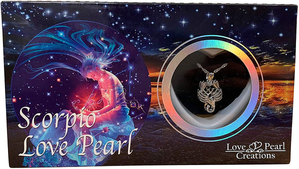 Love Pearl™ Scorpio Zodiac Necklace  Oyster Reveal Kit