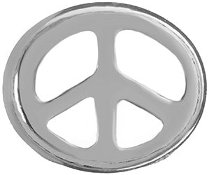Peace Sign Floating Charm